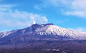 Etna to najbardziej aktywny wulkan w Europie, ktory ostatnio wybuchl miesiac przed naszym przybyciem (27.01.2014)