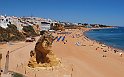 Albufeira Beach - jedna z wielu plaz Algarve, na ktora zjezdza sie winda